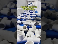 पाइप फिटिंग उत्पादों के लिए सटीक उच्च गति विजुअल गिनती पैकिंग मशीन